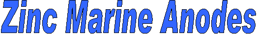 Zinc Marine Anodes